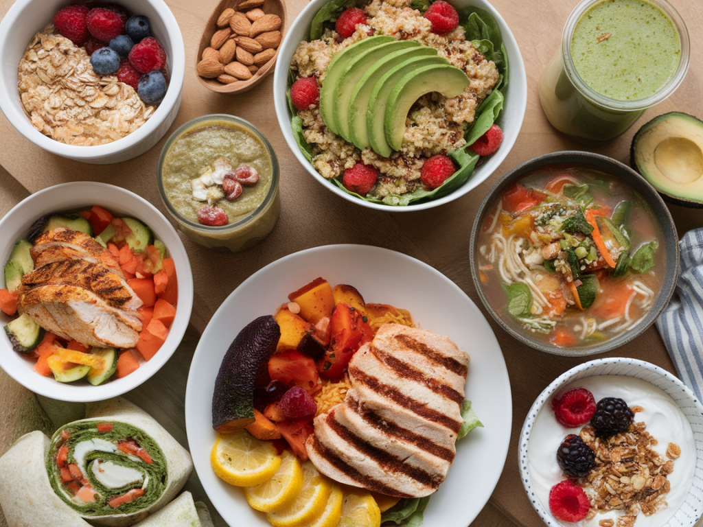 One-week reset meal plan of nourishing recipes for steady energy and mood