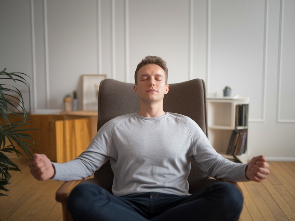How to use a 10-minute premeeting breathing and posture reset to stop afternoon slump
