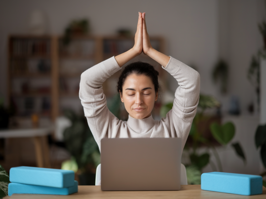 How to use gentle mobility flows to relieve desk-bound neck and shoulder tension