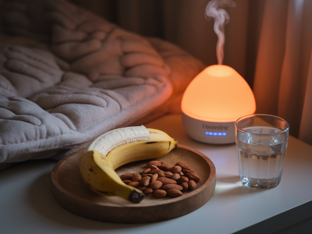 A step-by-step bedtime snack and ritual to fall asleep faster and wake up less groggy without supplements